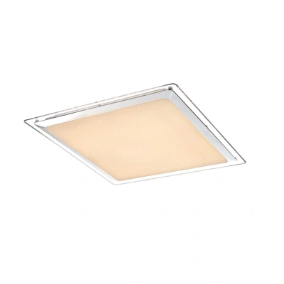 Image of Globo Rena LED ceiling light, remote control, square