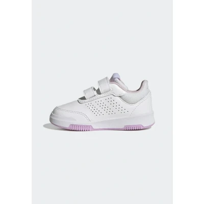 Image of adidas Tensaur Hook and Loop Shoes Running, Cloud White/Blue/Bliss Lilac, 6 UK Child