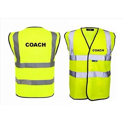 Image of COACH HI VIS VEST (XL)