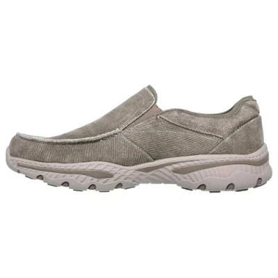 Image of Skechers Men&#039;s Relaxed Fit Creston Moseco Moccasin, Taupe, 14 M US