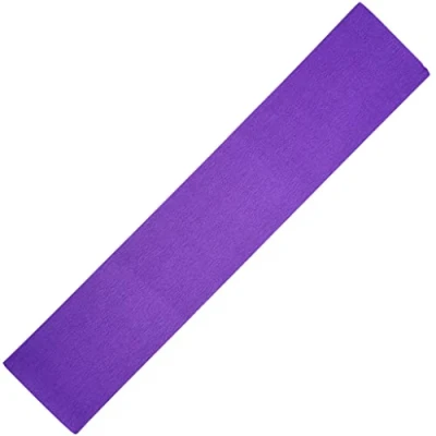 Image of Large Purple Crepe Paper Sheets, Tissue Alternative, Bright Colours for Crafting Streamers, Flowers &amp; Wrapping 50cm x 300cm Roll of Paper.