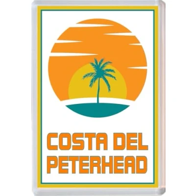 Image of Costa del Peterhead Jumbo Fridge Magnet 96 x 67mm