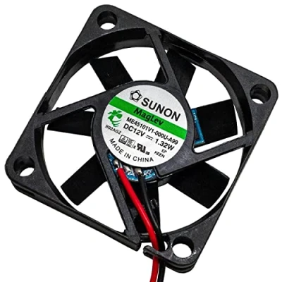 Image of Fan 12V DC 1,32W 45x45x10mm 20m3/h 6500U/Min Sunon ME45101V1 A99