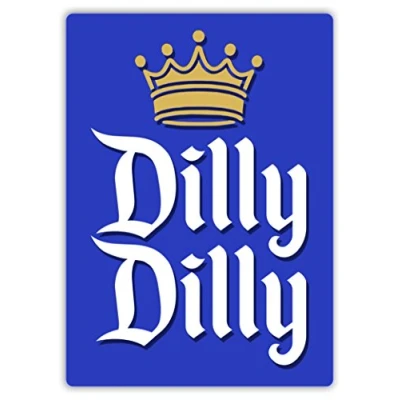 Image of wtf Dilly Dilly! Sticky Pads Metal Wall Sign Plaque Art Inspirational
