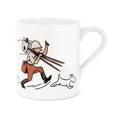 Image of Collectible Mug Tintin and Snowy in the Congo color (47989)