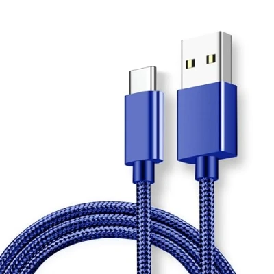 Image of USB C Charger Cable Type Fast Charging, Braided A to Phone USBC for iPhone 15 Pro Samsung Galaxy S22/S21/S20/S9 Huawei P9 Pixel 7/6 Switch PS5 etc. (3 Meters)