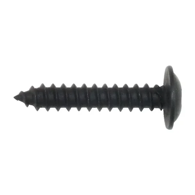 Image of 50x 6X1 (3.5X25) Pozi Flange Head Self Taps AB Black