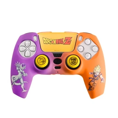 Image of FRTEC DRAGON BALL Z SHENRON Wireless Controller with RGB LED Light Compatible PC and PS4, Bluetooth Gamepad, 950mAh Battery, 10 Hours of Battery Life