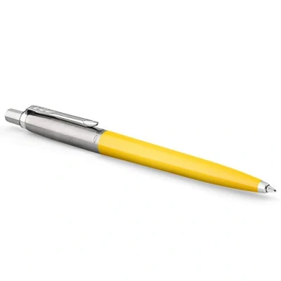 Image of Parker Jotter Originals Ballpoint Pen Collection, &#039;90s Retro Yellow Finish, Medium Point, Black Ink, 1 Count