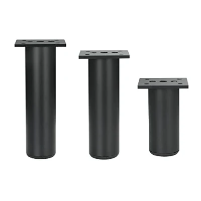 Image of Qrity 150mm Furniture Legs Cabinet Feet Aluminum Alloy Kitchen Sofa Metal Table Worktop Bar TV Desk