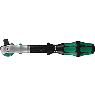 Image of Wera 003550 Zyklop 8000B Ratchet 3/8 inch Drive 199mm, Silver