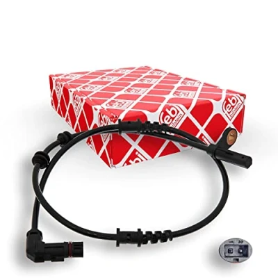 Image of 2035401217, A2035401217 ABS Sensor FEBI BILSTEIN 38370 Front Axle Left, Right 764mm MERCEDES BENZ: C Class T modell, Saloon