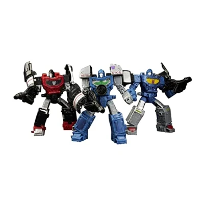 Image of Transformers Generations War for Cybertron: Siege Deluxe Refraktor 3 Pack (G1 Toy Colors)