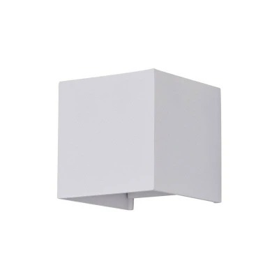 Image of Fulton Integrated LED Wall Lamp White, IP54