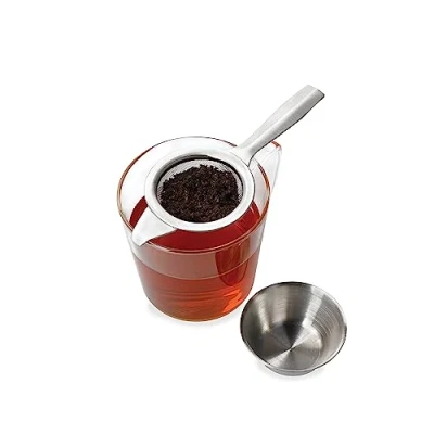 Image of La Cafetiere Stainless Steel Long Handled Tea Strainer