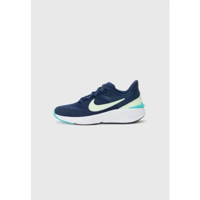 Image of Nike Performance STAR Runner 4 Road running shoes for kids, Size: 35Y, Midnight navy/volt tint/dusty cactus/white