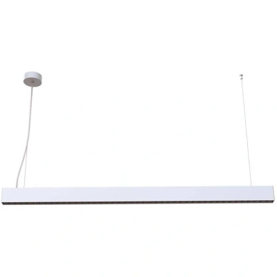 Image of Arcchio LED office hanging light Jolinda slim, metal, up/down