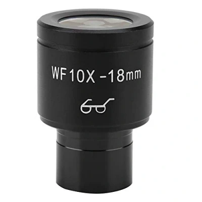 Image of Microscope Eyepiece wf002 G WF10X/18mm Wide Angle Ocular Eyepoint Lens Adjustable Field 23.2mm