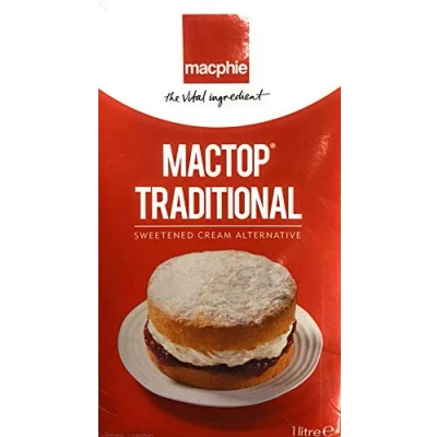 Image of Macphie Mactop Traditional, Cream for Cakes and Doughnuts