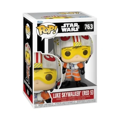 Image of Funko POP! Star Wars: SWS9 Luke Red 5 Collectable Vinyl Figure Gift Idea Official Merchandise Toys for Kids &amp; Adults Movies Fans Model Collectors and Display