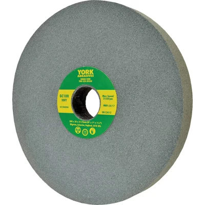 Image of York 200X20X31.75MM GC60JV Medium Silicon Carbide Bench Grinding Wheel