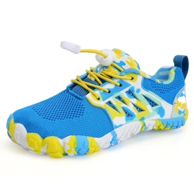 Image of Water Shoes Barefoot Kids Boys Toddlers Aqua Swimming Wet Reef for Beach Pool Sport Non Slip Quick Drying（MCBlue 31）