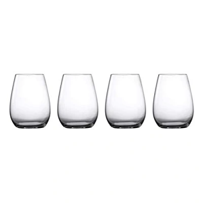 Image of Waterford Marquis Moments 40033798 Wine Stemless Set of 4, Glass, 550ml, Crystal