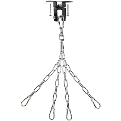 Image of Yes4All SNGY Punching Bag Hangers, Black silver, Ceiling Hook Suspension for Bag, Yoga, Chair, Boxing MMA, Mua Thai Indoor and outdoor Gym