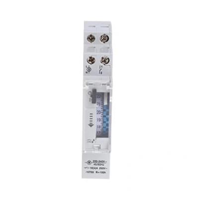 Image of Runrain 24 Hours 110 240V 16A Programmable Mechanical Timer Relay