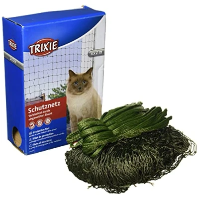Image of Trixie Protective Net Woven in Wire, 3 x 2 m, Olive Green
