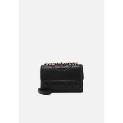 Image of Tory Burch Fleming Small Convertible Shoulder Across body bag, Women&#039;s, Size: One Size, Black