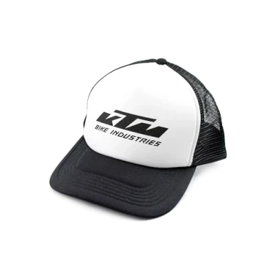 Image of KTM Factory Team Mesh Back Trucker Cap White