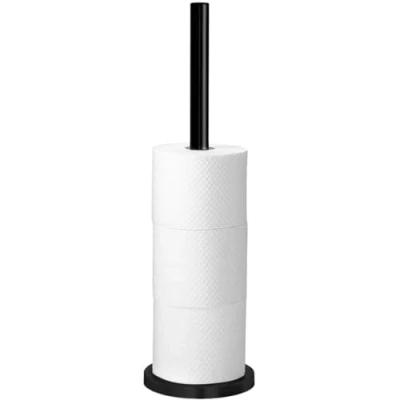 Image of Tiger Bold Toilet Roll Holder Steel Black