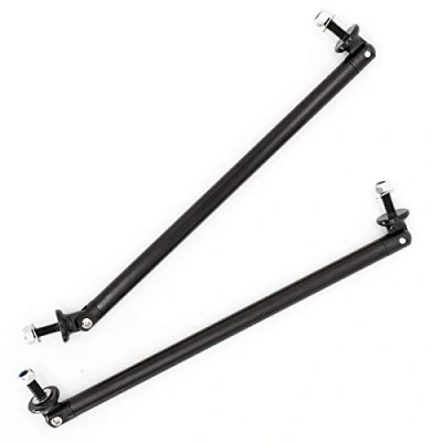 Image of 2x Adjustable Front Bumper Lip Splitter Strut Brace Rod Support Bar 200mm