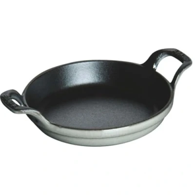 Image of STAUB Mini Round Serving Dish, 12 cm, Graphite Grey