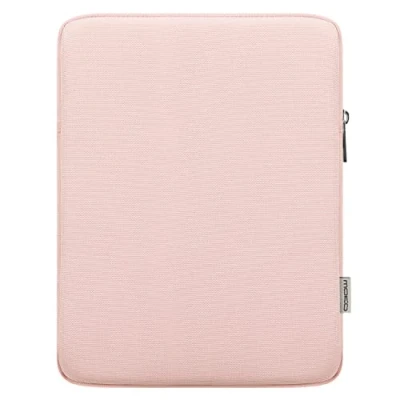 Image of MoKo 9 11 inch Tablet Sleeve Bag Carrying Case Fits New iPad Pro M4/iPad Air M2 2024, 5/4/3 10.9&quot;/10.5&quot;, M2, 10th 10.9, 9/8th Gen 10.2, Tab S8/S9 11&quot;, Baby Pink
