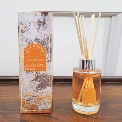 Image of WAX LYRICAL 100ml Fragrance Reed Diffuser (Cashmere &amp; Amber)
