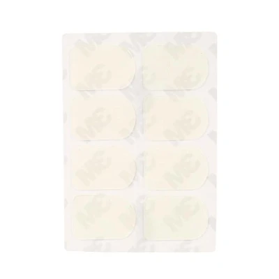 Image of Mouthpiece Patches, Pad Patch Cushion for Soprano Alto Tenor Saxophone Sax Clarinet (Small Oval 0.3mm White)