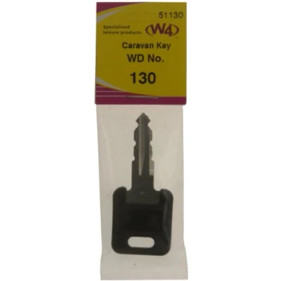 Image of W4 WD Replacement Caravan Key No130 Black