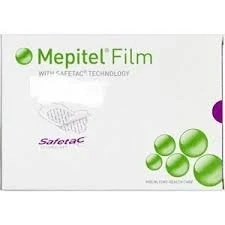 Image of Mepitel Film Dressings x 10 , 6.5 7cm Gentle,Transparent ,Breathable