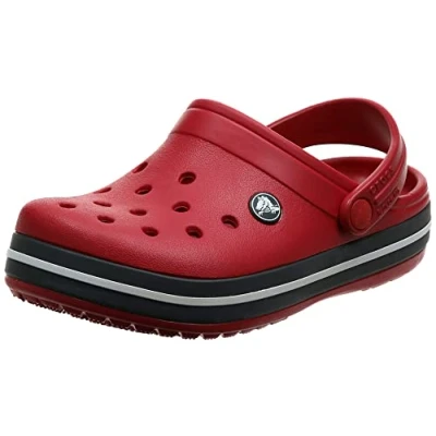 Image of Crocs Unisex Crocband Clogs, Pepper, Size 4 UK Men/ 5 Women