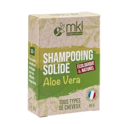 Image of MKL Green Nature Aloe Vera Solid Shampoo All Hair Types 65g