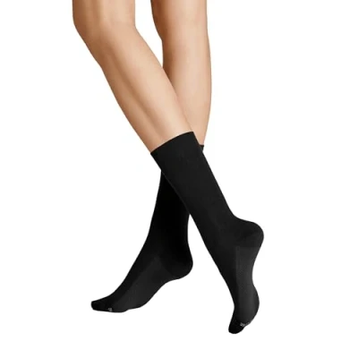 Image of Hudson Women&#039;s Dry Cotton Klimaregulierend Socks, Black 0005, 39 42