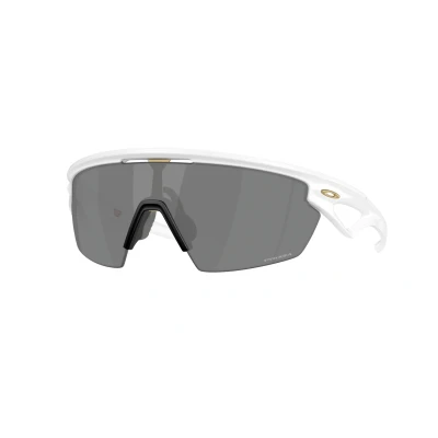 Image of Oakley Unisex OO9403 SPHAERA 940324 Sunglasses O_matter White Grey Mask Normal