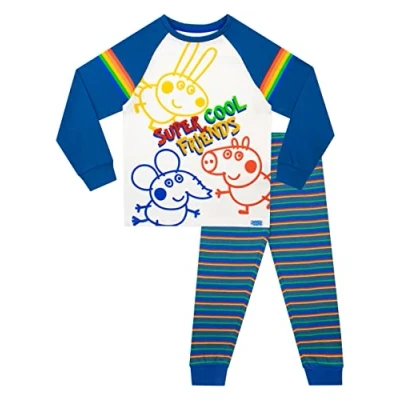 Image of Peppa Pig Boys Pyjamas George Multicoloured 4 5 Years