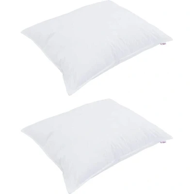Image of vidaXL Duvet with Pillow 3 pcs White 240 x 220 cm Microfibre