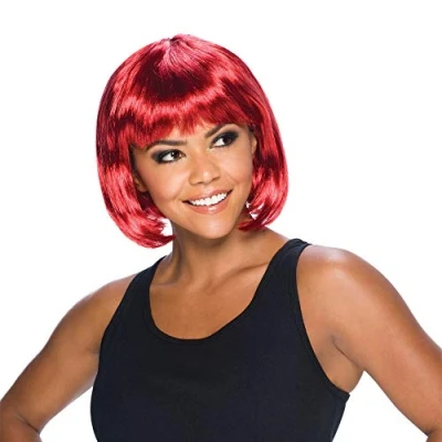 Image of Bristol Novelty BW886 Elegance Wig for Women Bob, Passion Red, One Size