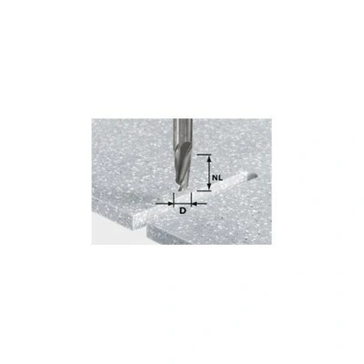 Image of Festool Fresa helicoidal de desbastado HW Spi D12/42 LD ss S12