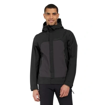 Image of Didriksons GRIT Jacket Hardshell jacket, Men&#039;s, Size: Large, Black