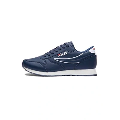 Image of Fila Orbit Trainers, Men&#039;s, Size: 12, Dark bkue shoes